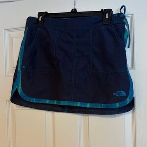 The North Face Navy Skirt with Turquoise Highlights